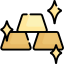 Gold ingot ícono 64x64