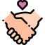Handshake icon 64x64