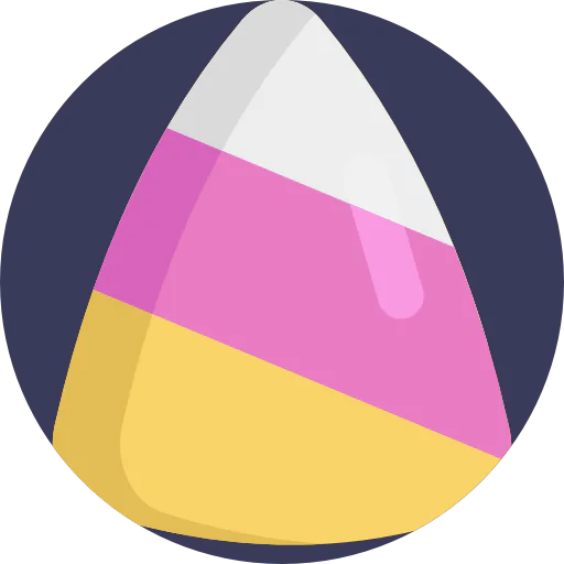 Candy corn icon