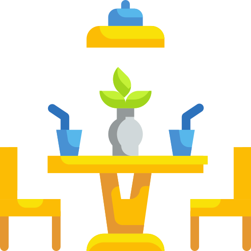 Dinner table icon