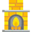 Fireplace icon 64x64