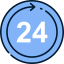 24 hours icon 64x64