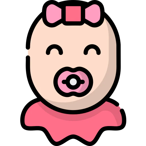 Baby girl icône