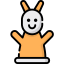 Hand puppet icon 64x64