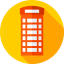 Телефонная будка иконка 64x64