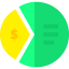 Pie chart icon 64x64