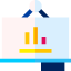Bar chart icon 64x64