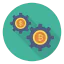 Bitcoin icon 64x64