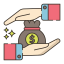 Money bag icon 64x64