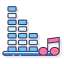Music wave icon 64x64