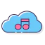 Computing cloud icon 64x64