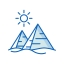 Пирамида иконка 64x64