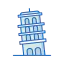 Пизанская башня иконка 64x64