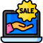 Online shop icon 64x64
