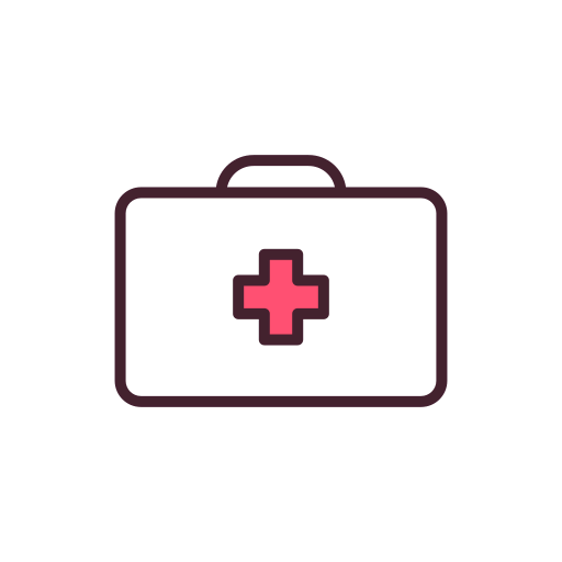 Medical kit icon