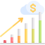 Bar chart 图标 64x64