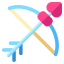 Bow and arrow icon 64x64