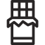 Chocolate bar icon 64x64