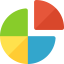 Pie chart 图标 64x64