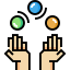 Juggling ball icon 64x64