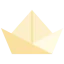 Airplane origami Symbol 64x64