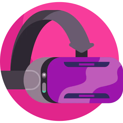 Virtual reality icon