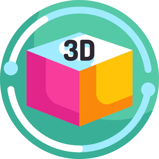 3d ícono