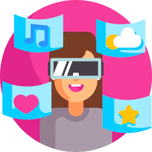 Augmented reality icon