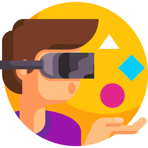 Augmented reality icon