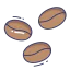 Coffee beans icon 64x64