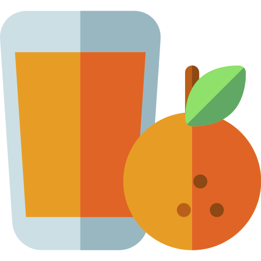 Orange juice icon