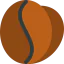 Кофейное зерно иконка 64x64