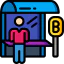 Bus stop icon 64x64