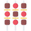 Shish kebab icon 64x64