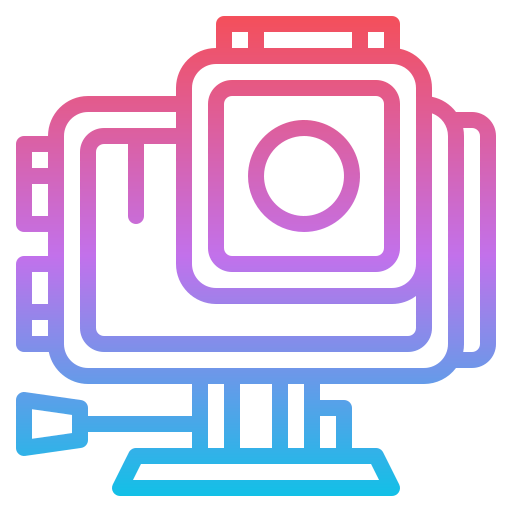 Action camera icon