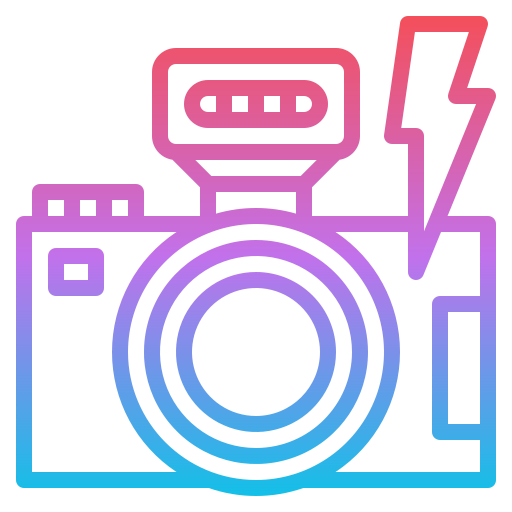 Camera flash icon