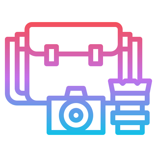 Camera bag icon