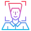 Face detection icon 64x64