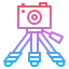 Camera tripod icon 64x64