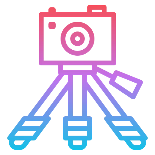 Camera tripod biểu tượng