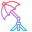 Umbrella stand icon 64x64