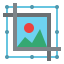 Cropping tool アイコン 64x64