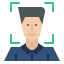 Face detection アイコン 64x64