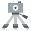 Camera tripod icon 64x64