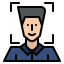 Face detection icon 64x64