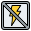 Flash off icon 64x64