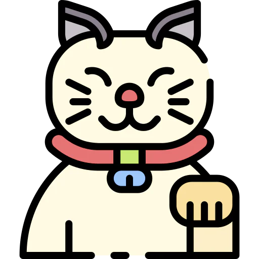 Maneki neko icon