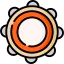 Tambourine icon 64x64