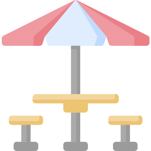 Picnic table icon