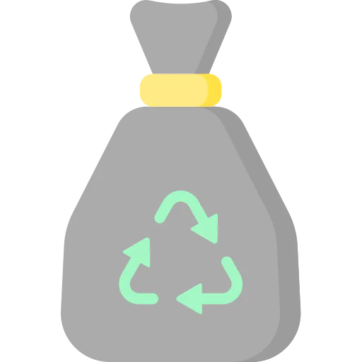 Garbage bag icon
